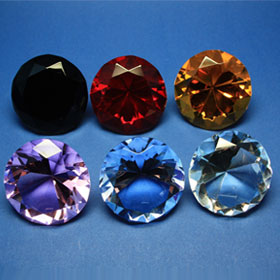 diamonds, multiple colors